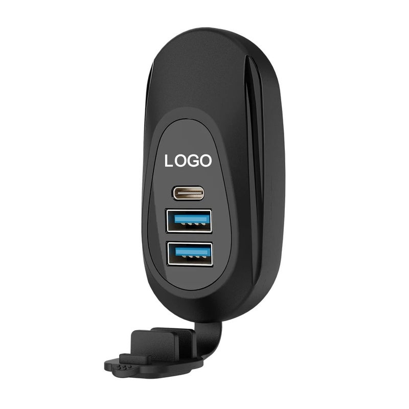 Bluejw 12V/24V Car Charger, Waterproof Dual USB PD3.0 & QC3.0 Output, 24 Volt Automobile Charger Accessory Power Socket for Bus, Truck, RV - Image 3